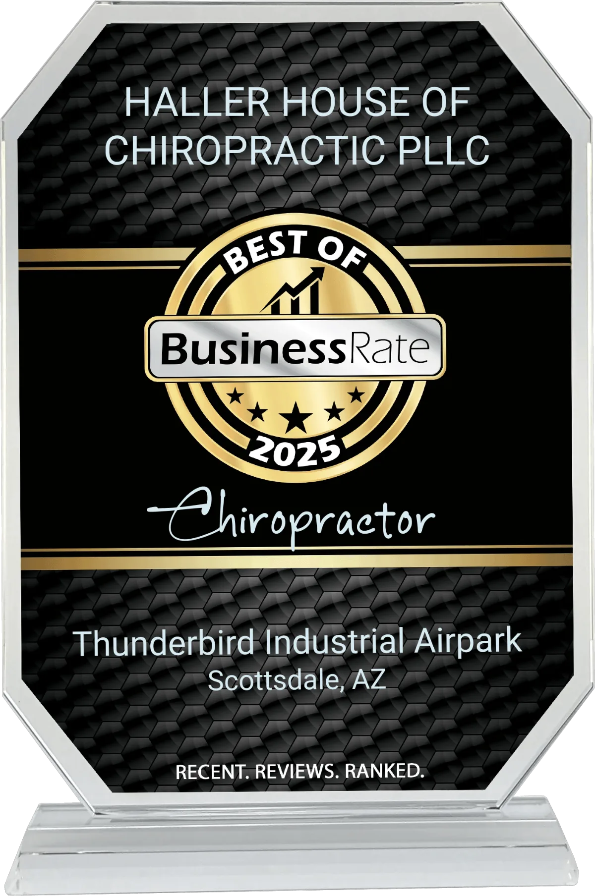 BusinessRate Best of Arizona Award 2025